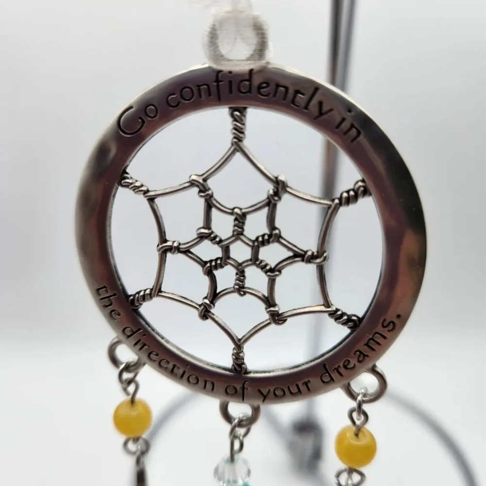 Ornament, Dream Catcher, Go confidently in the direction of your dreams